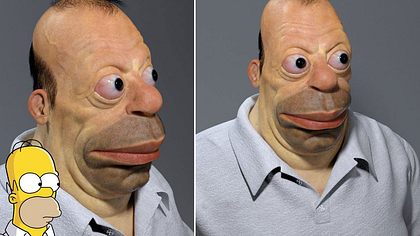 Homer Simpson als echter Mensch - Foto: Twitter / Miguel Vasquez