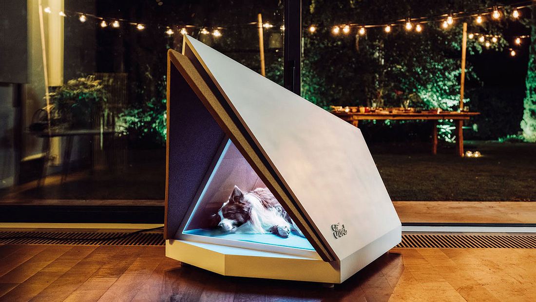 Noise-Cancelling-Hundehütte von Ford Noise-Cancelling-Hundehütte von Ford