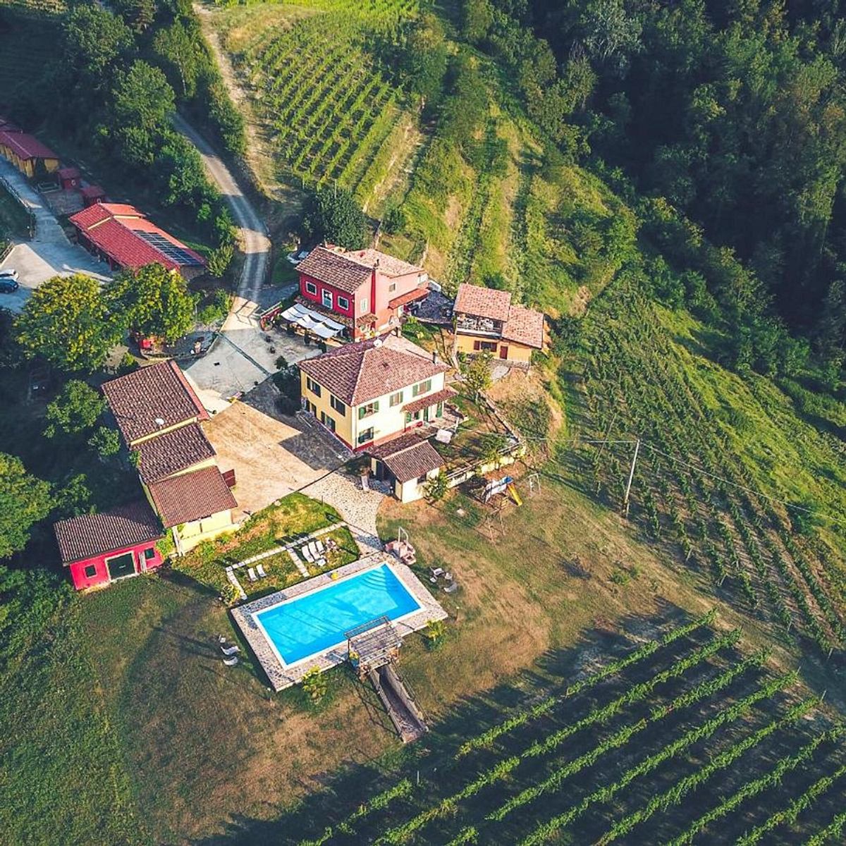 Landhaus Monteoliveto Cottage Family im Piemont, Italien