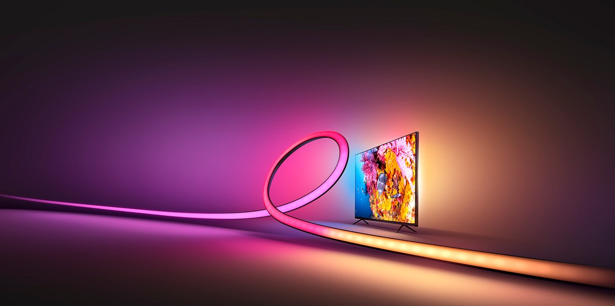 Pressebild zum Philips Hue Play Gradient Lightstrip