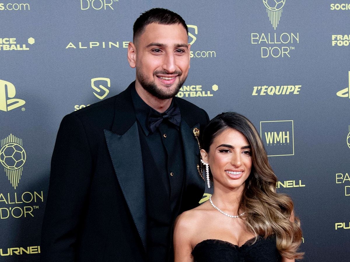 Gianluigi Donnarumma und Alessia Elefante