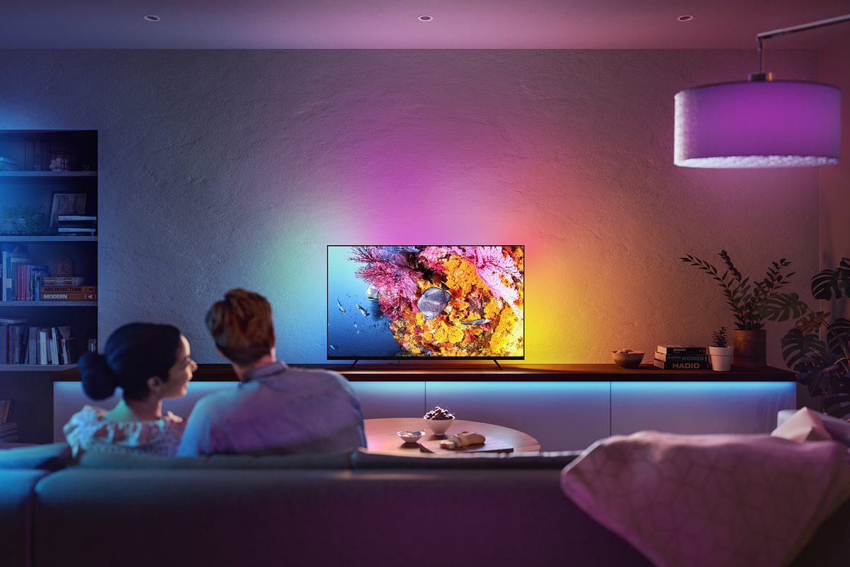 Pressebild zum Philips Hue Play Gradient Lightstrip