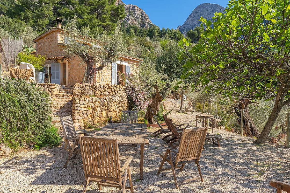 Landhaus Els Abats mit Meerblick auf Mallorca, Spanien