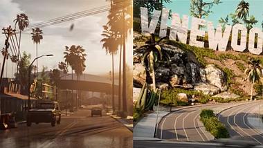 Grand Theft Auto: San Andreas mit Unreal Engine 4 - Foto: Screenshoot YouTube / ArcadiaSquad