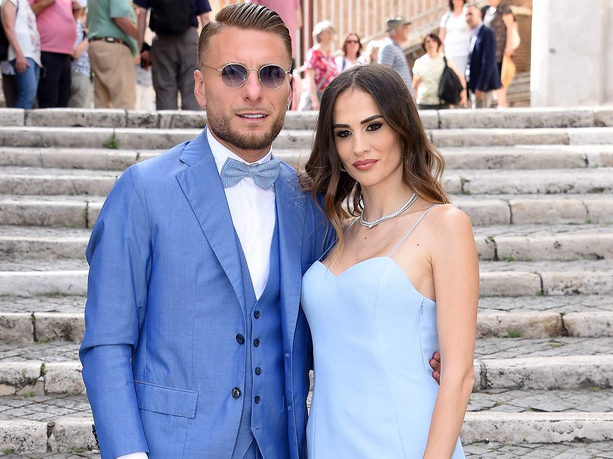 Ciro Immobile und Jessica Melena