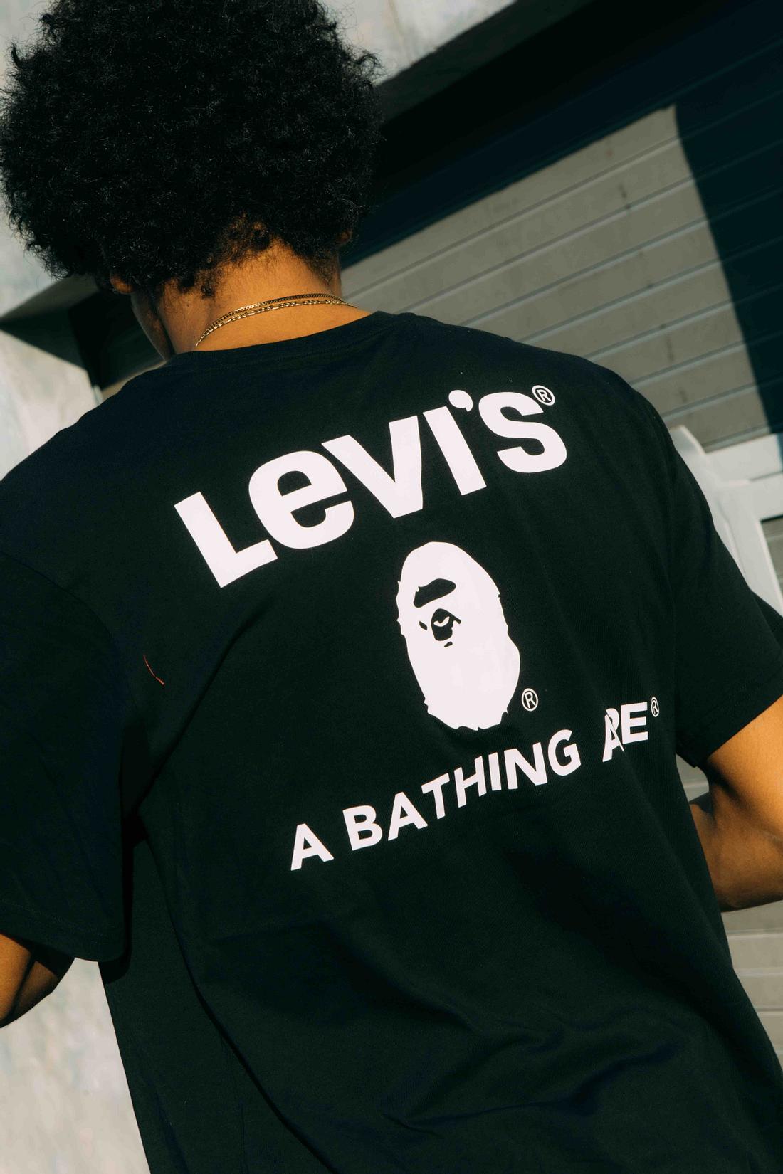T-Shirt aus der Levis x BAPE Kollektion