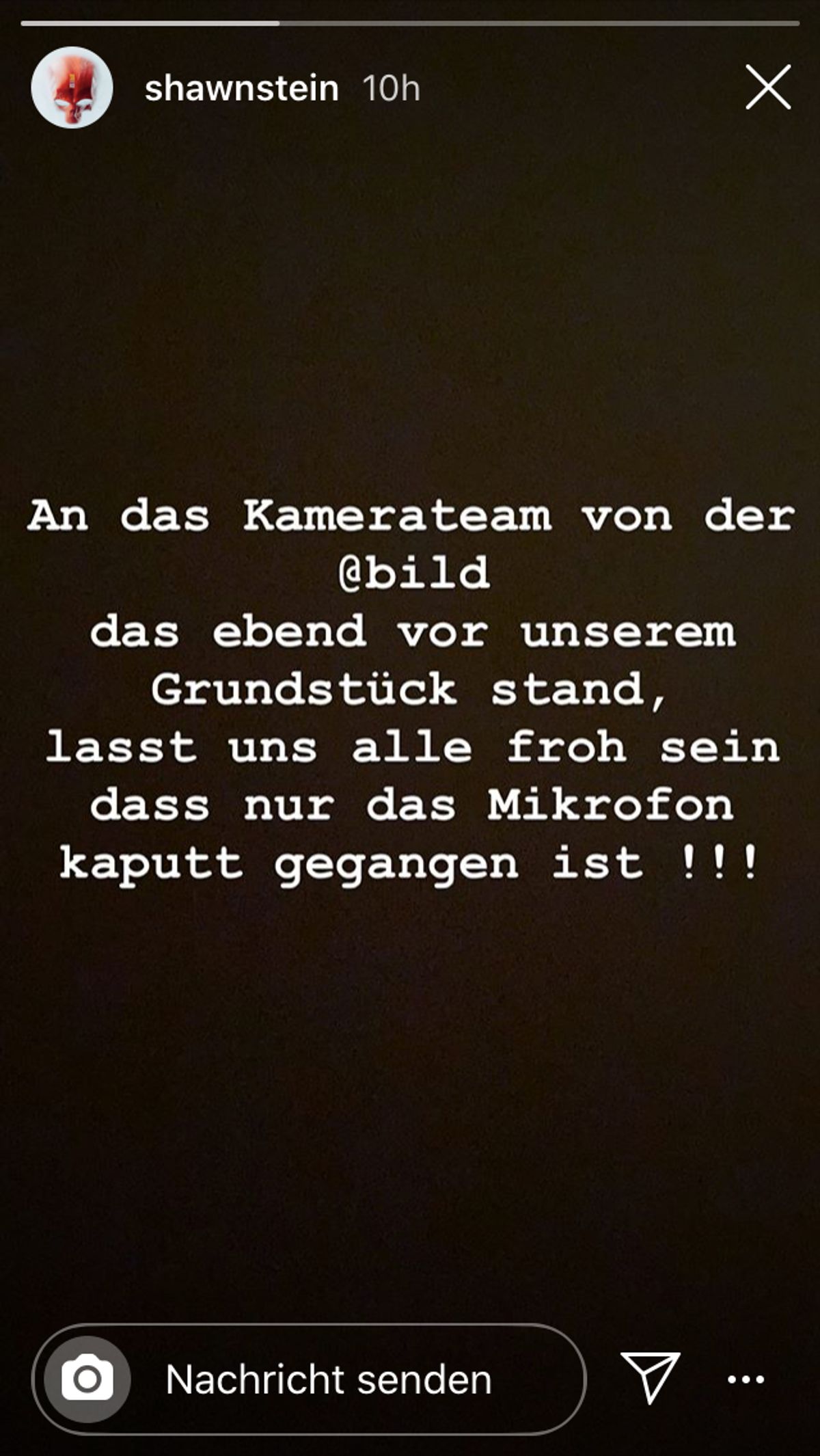 Instagram-Post von Sido