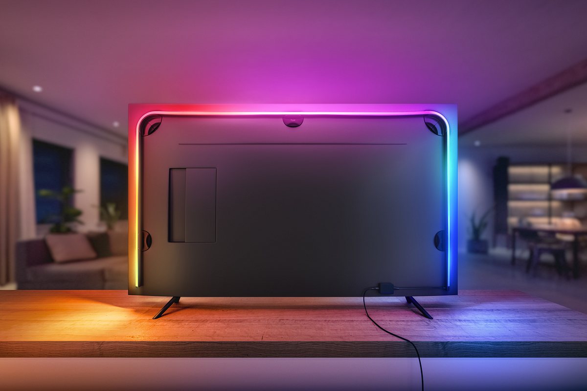 Pressebild zum Philips Hue Play Gradient Lightstrip