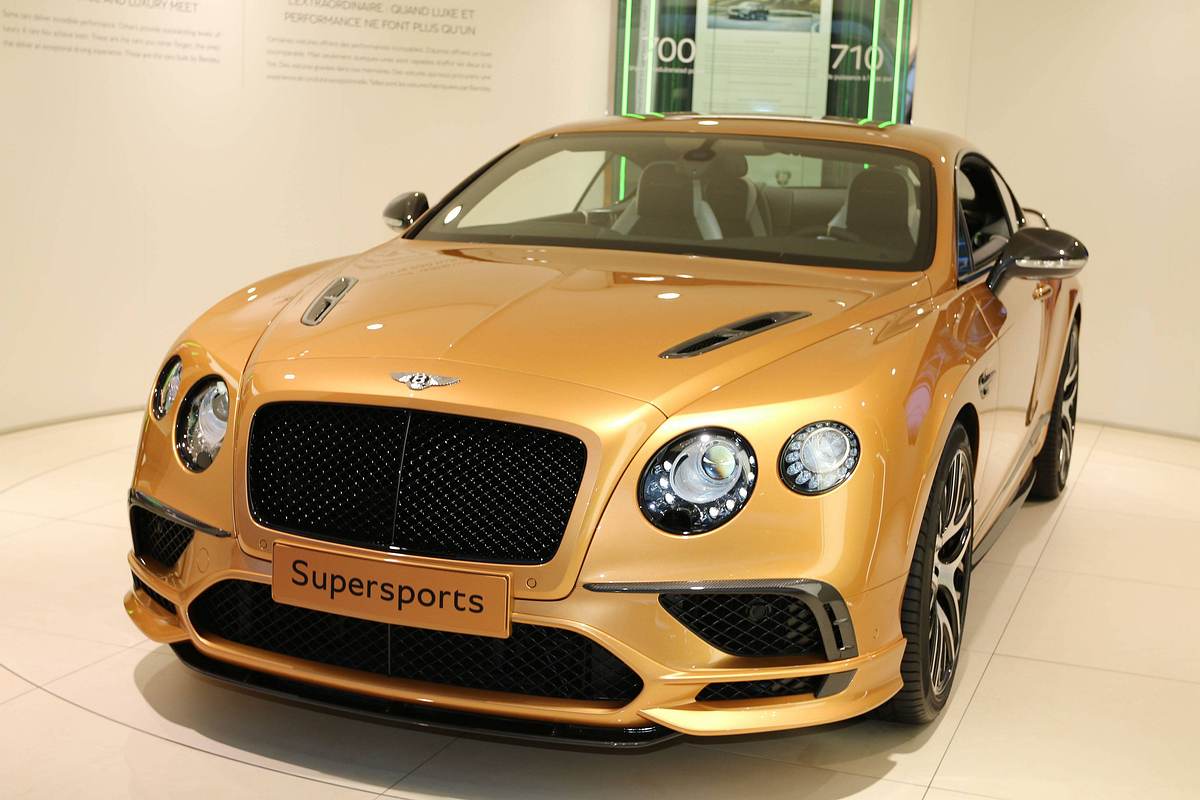 Bentley Continental GT Supersports 