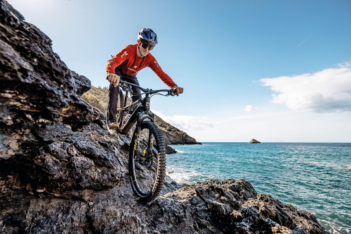 Tom Oehler auf dem Mountainbike