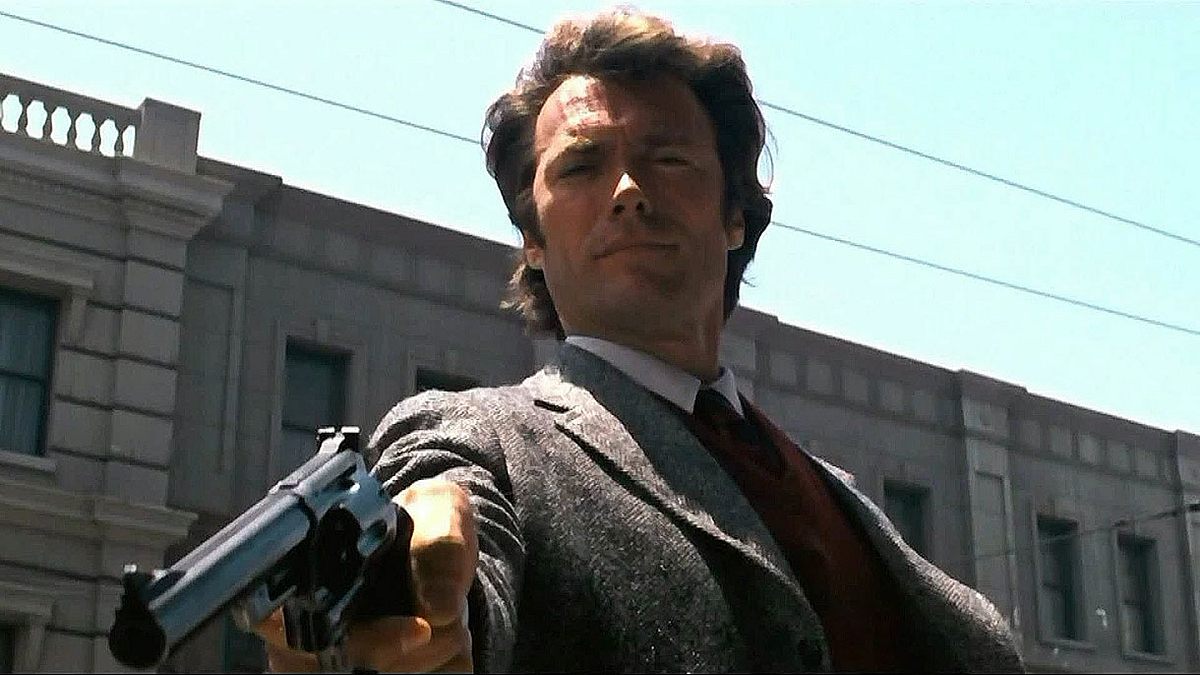 Clint Eastwood als Dirty Harry.