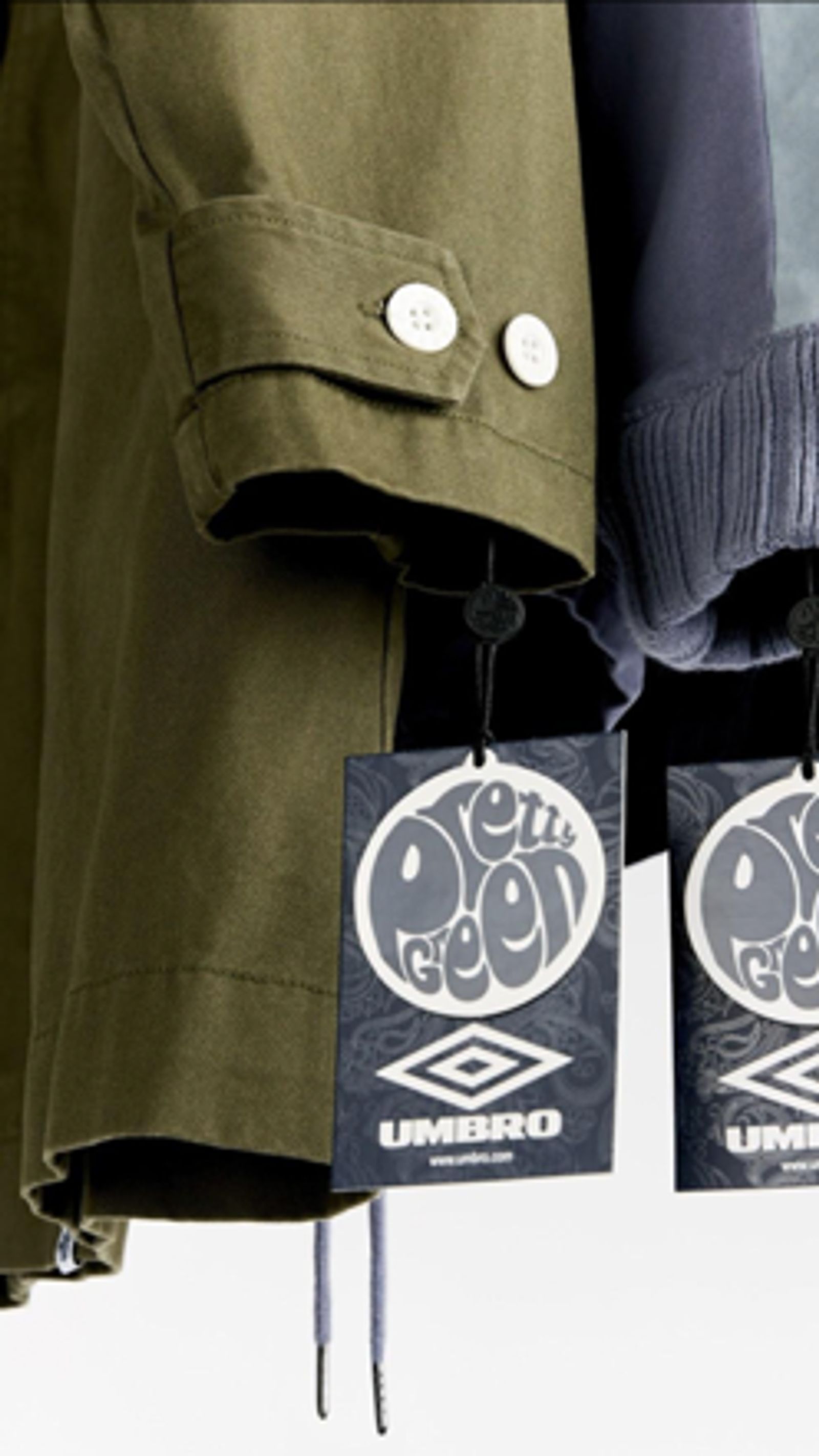 Umbro X Pretty Green Parka - Khaki