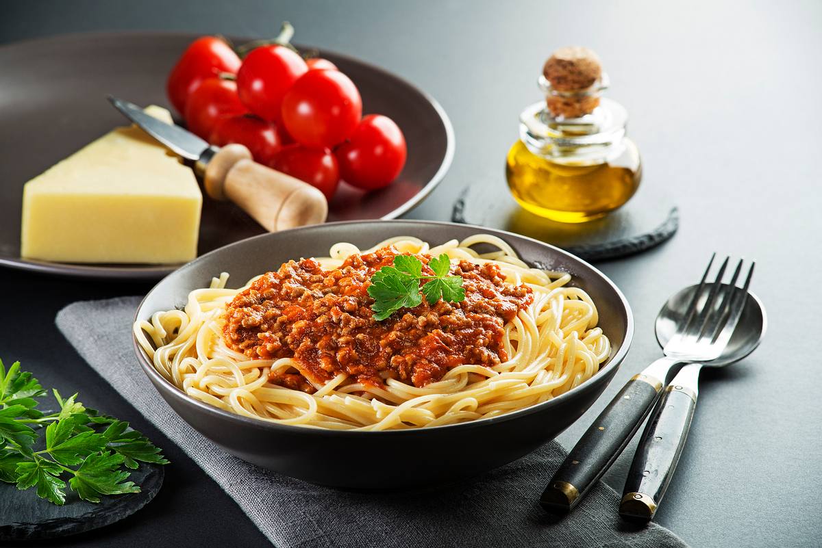 In Italien unbekannt: Spaghetti Bolognese