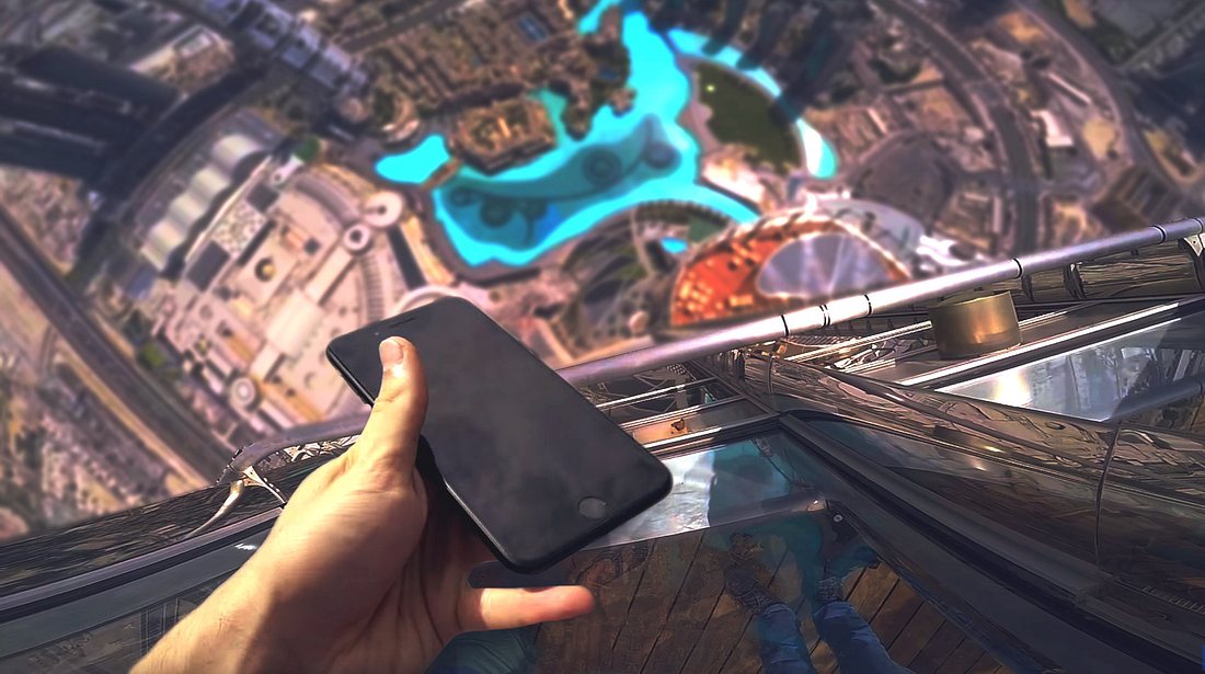 Das passiert, wenn dein iPhone vom höchsten Gebäude der Welt fällt