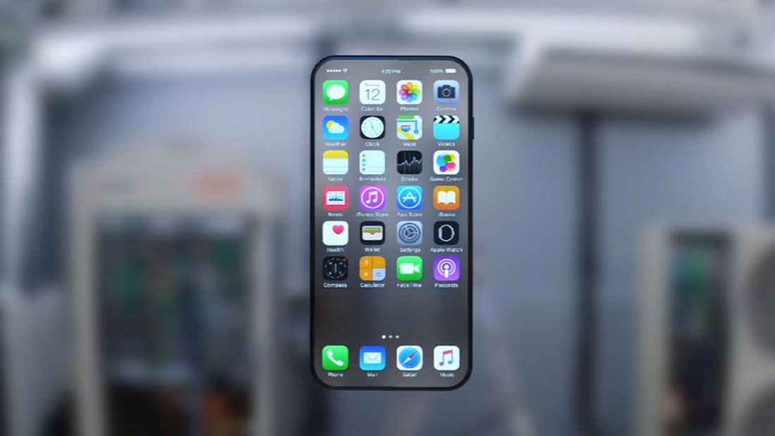Kommt das iPhone 8 mit randlosem OLED-Display oder wird es gar transparent, so wie in dieser Design-Studie von ConceptsiPhone 