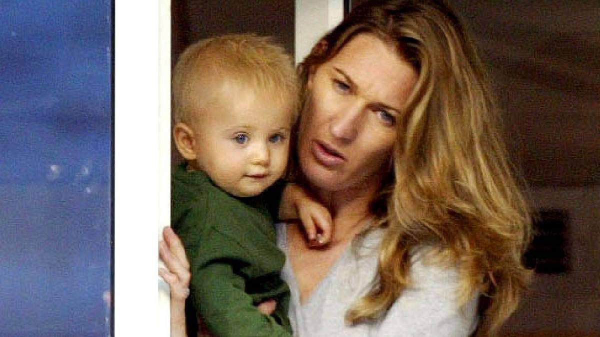 Steffi Graf und Sohn Jaden Agassi