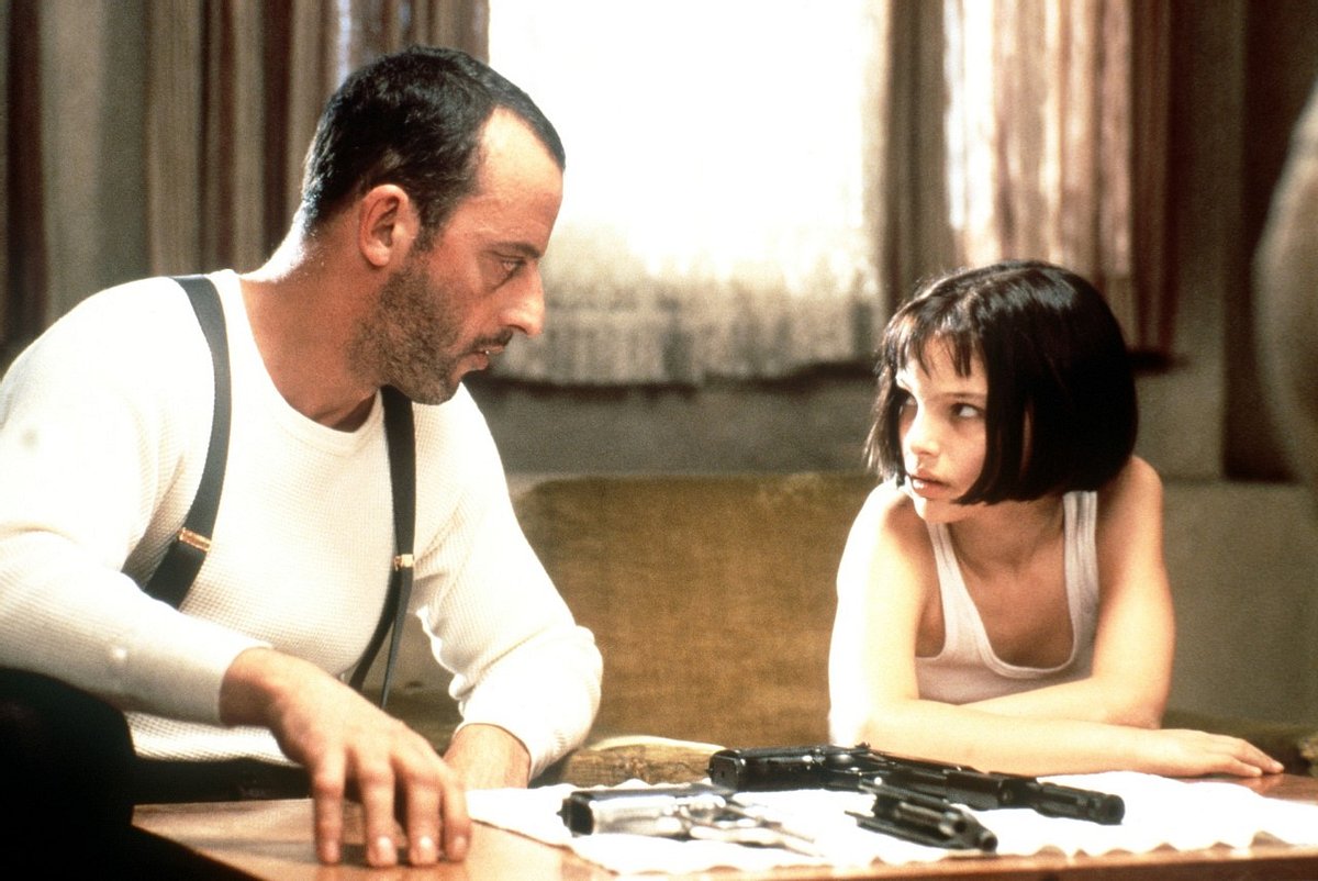 Jean Reno und Natalie Portman