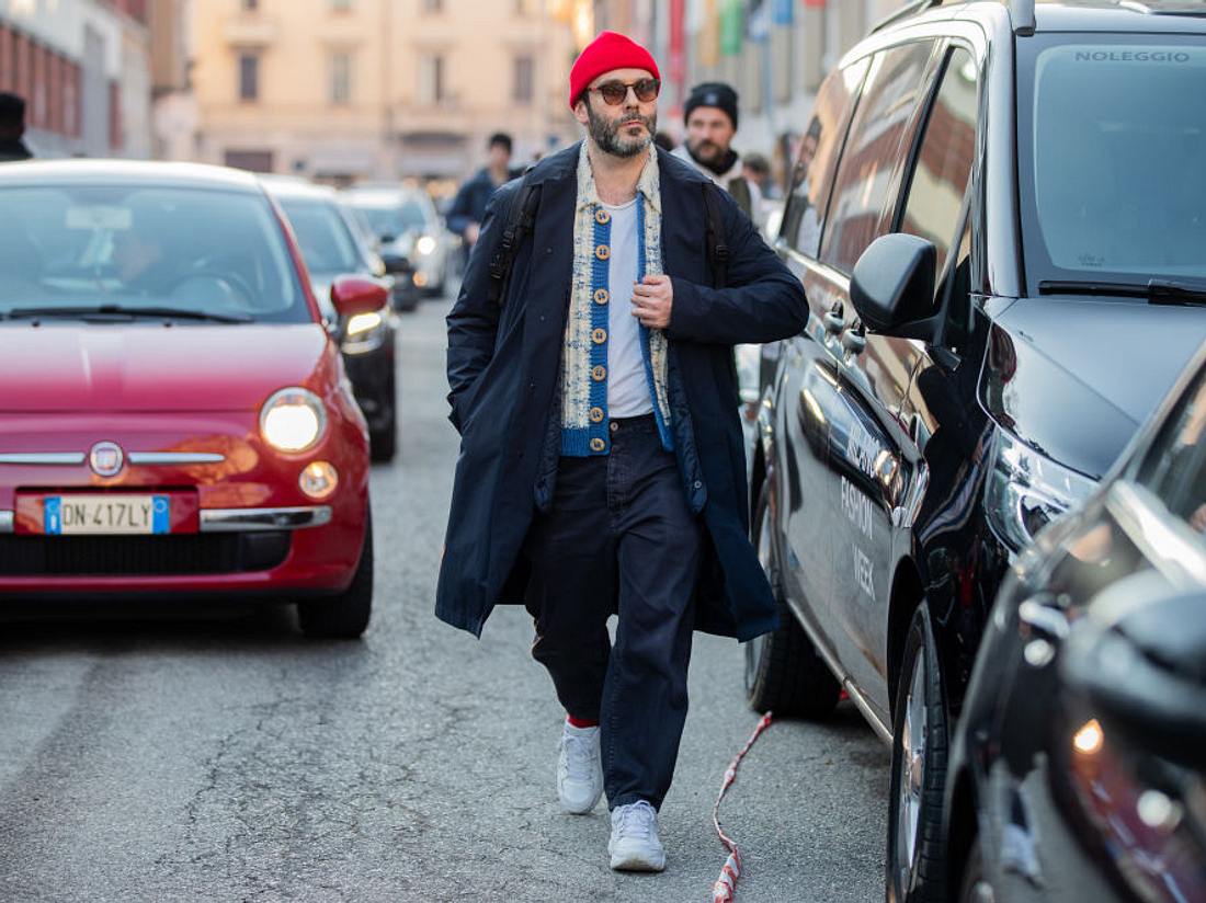 Jeans-Trend Baggy mann mit Baggy-Pants