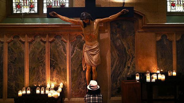 Religion im Arsch? Sensationsfund im Po von Jesus - Foto: Justin Sullivan/getty images