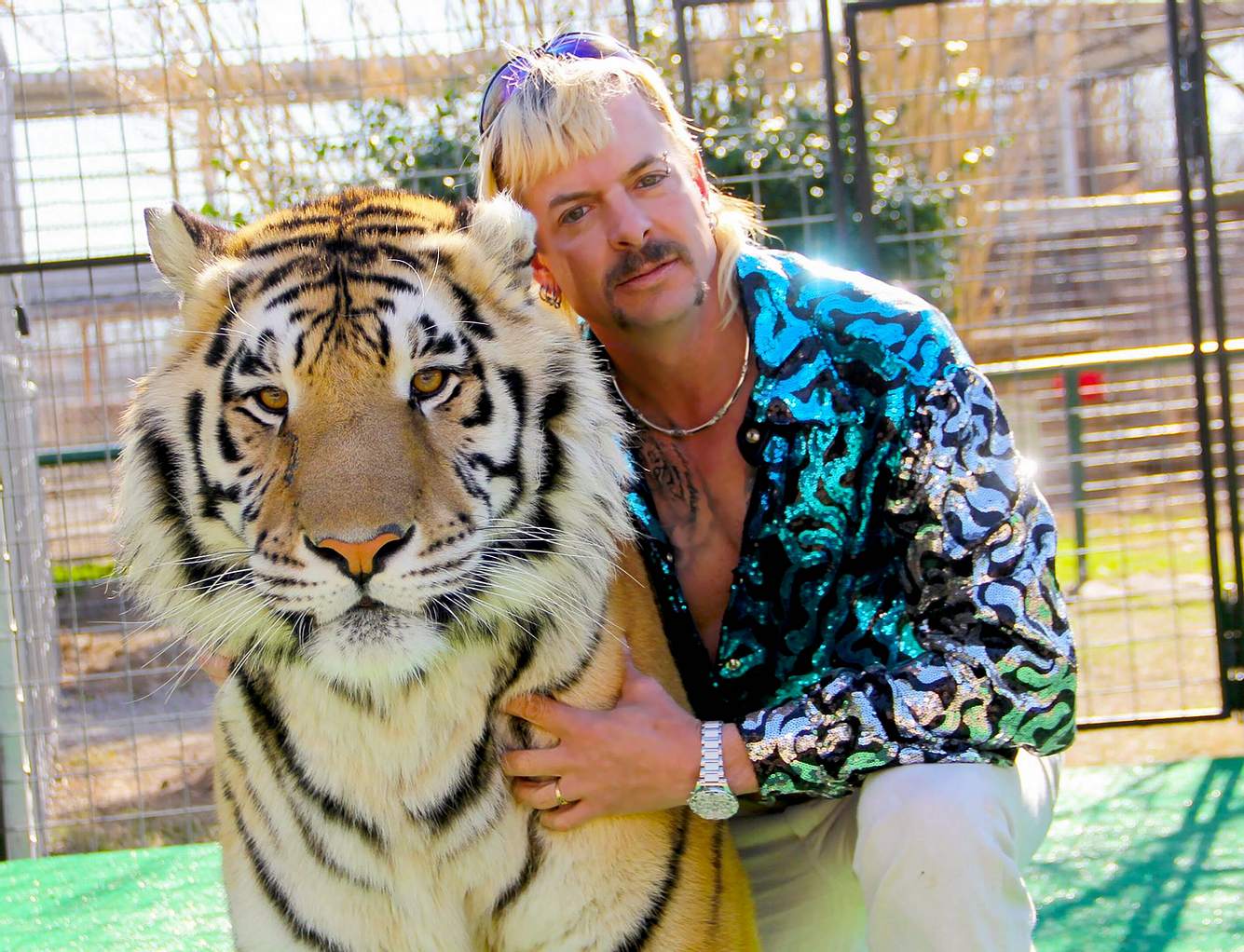 Joe Exotic mit Tiger