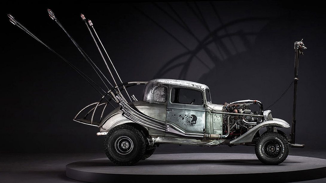 Before the Dirt von John Platt: Die Fahrzeuge aus Mad Max - Foto: John Platt