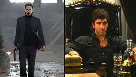 John Wick und Scarface - Foto: Studio Canal / Universal Pictures