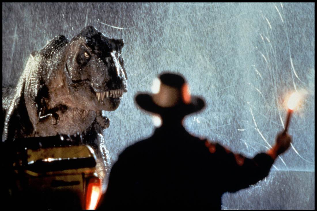 Jurassic Park Szene aus Jurassic Park