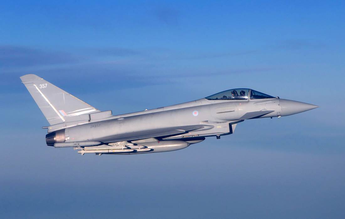 Kampfjet im Flug Kampfjet im Flug