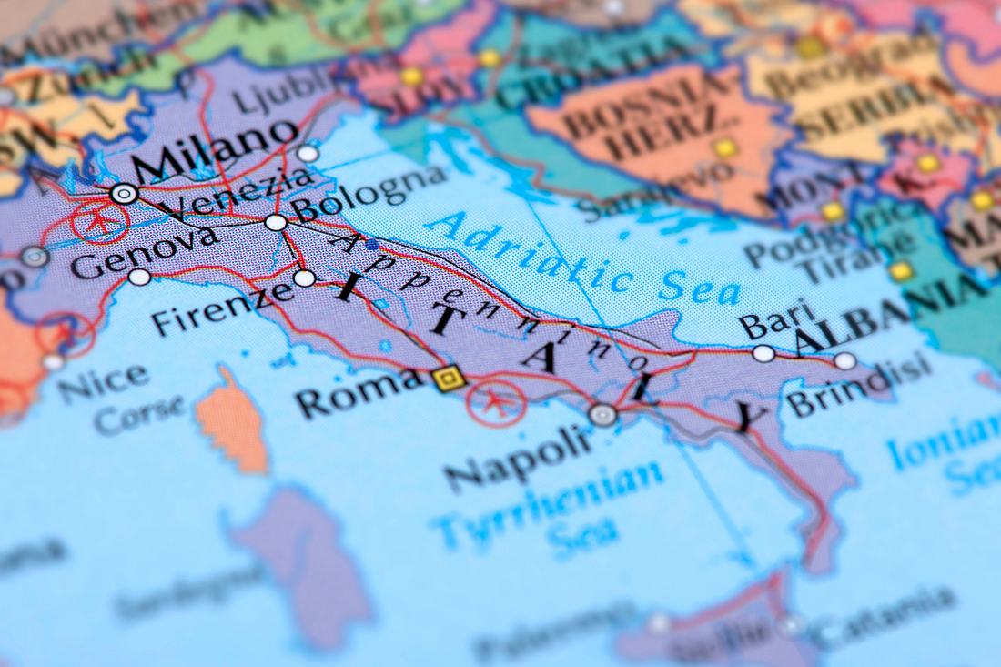 Karte von Italien Karte von Italien