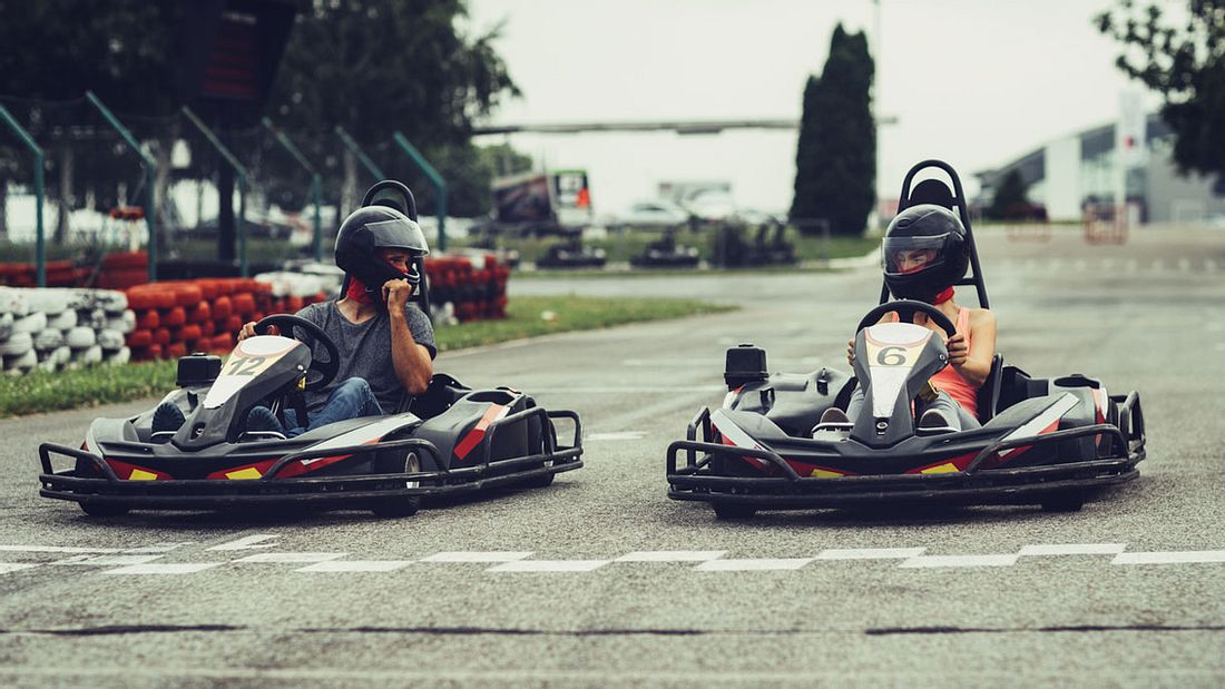 Ein Leben auf der Überholspur Spaß auf der Kartbahn