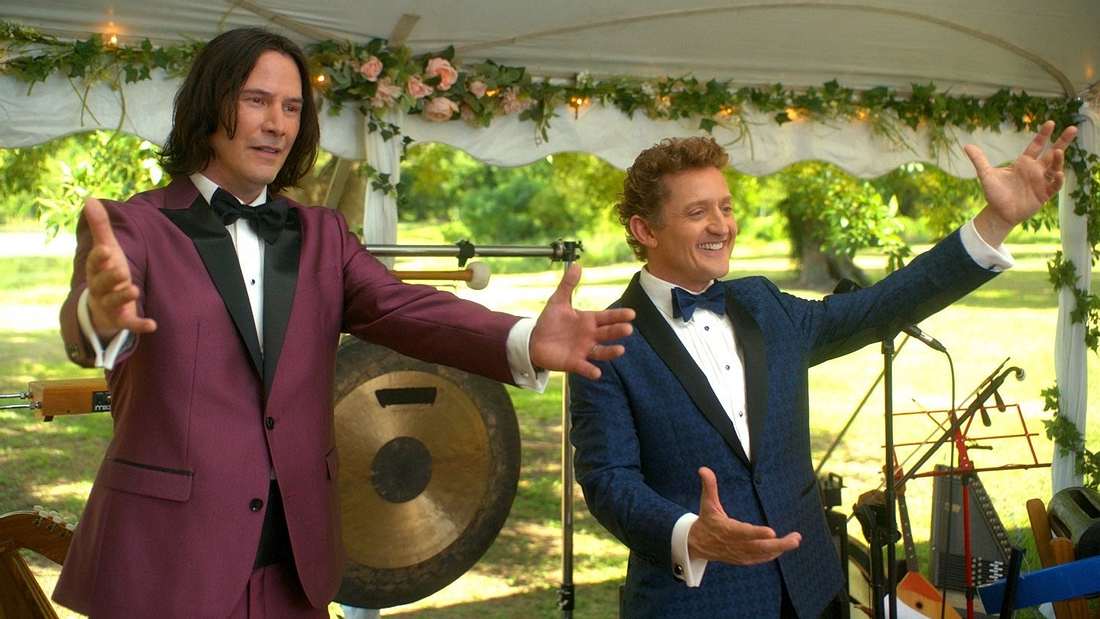 Keanu Reeves und Alex Winter in Bill & Ted 3 Keanu Reeves und Alex Winter in Bill & Ted 3