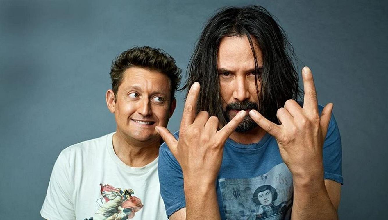 Keanu Reeves und Alex Winter in Bill & Ted Face the Music Keanu Reeves und Alex Winter in Bill & Ted Face the Music