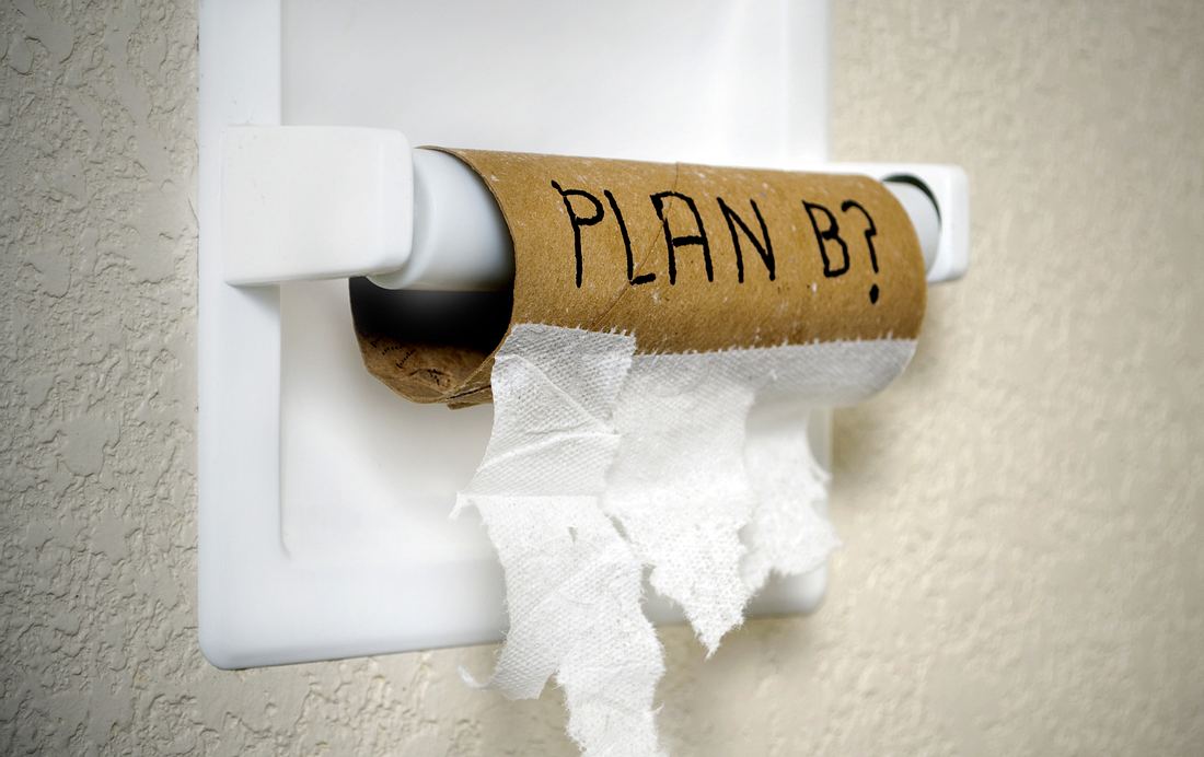 Kein Toilettenpapier mehr Kein Toilettenpapier mehr