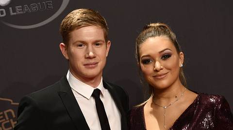 Kevin De Bruyne und Michele Lacroix  - Foto: IMAGO / Belga