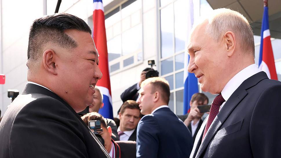 Kim Jong Un und Wladimir Putin - Foto: IMAGO / UPI Photo