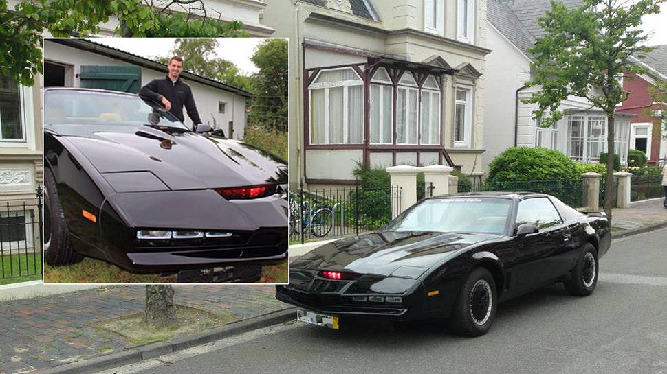 Männlich! Deutscher Knight Rider-Fan baut Kult-Auto K.I.T.T. nach - Foto: Facebook/PatrickDahlmann/ Montage: Männersache