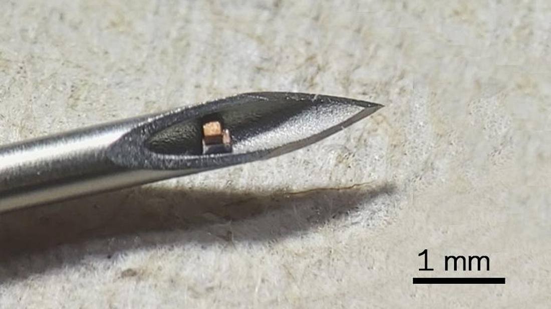 Der kleinste implantierbare Chip der Welt