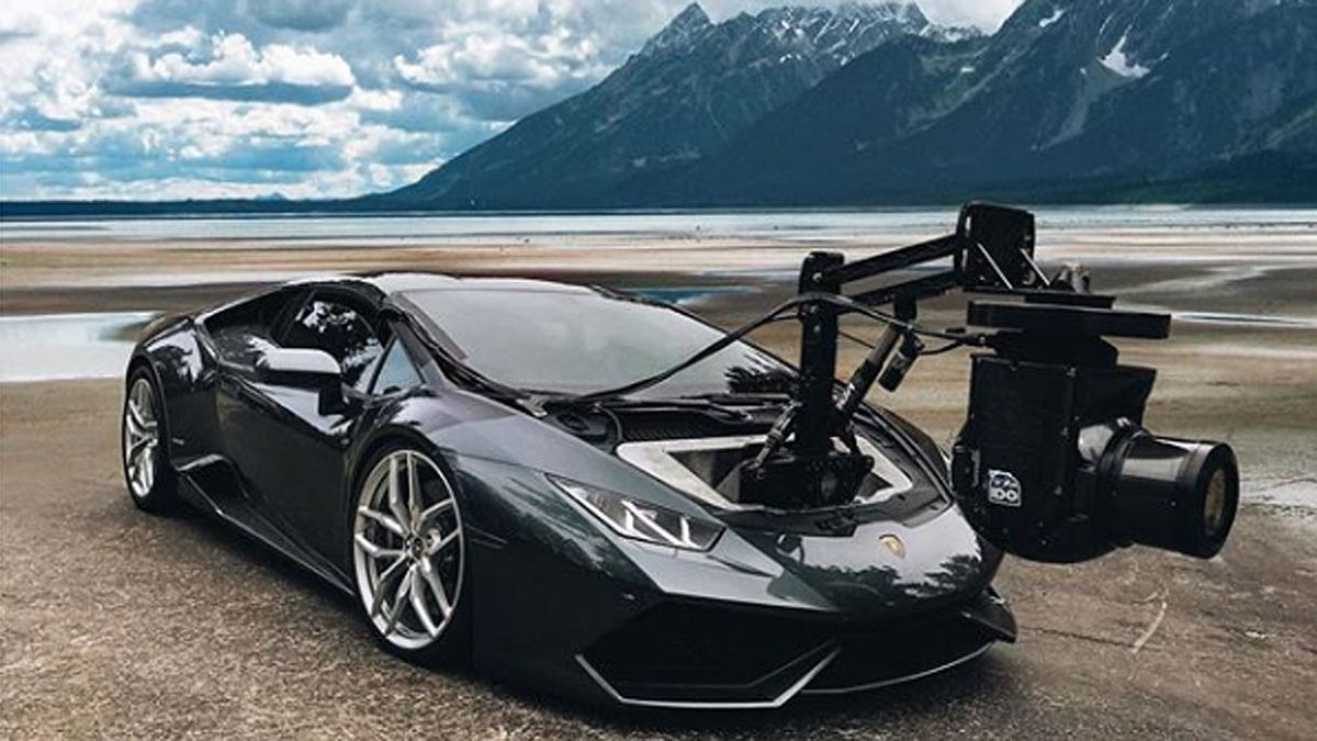 Lamborghini mit 8K-Kamera