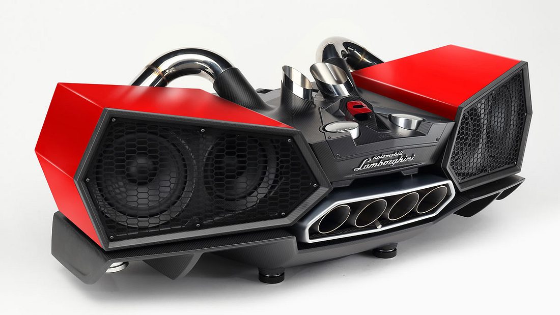 Lamborghini Docking Station Esavox: Die teuersten Smartphone-Boxen der Welt