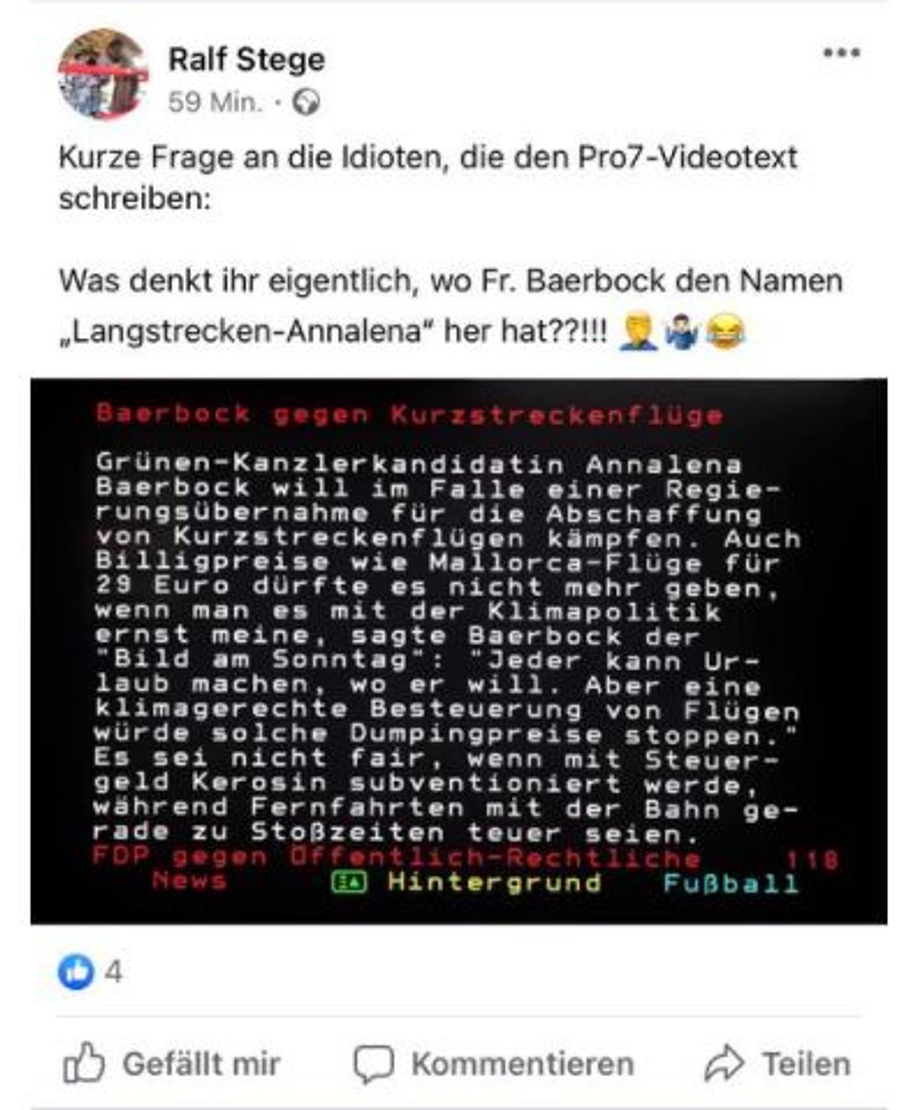 Facebook-Screenshot