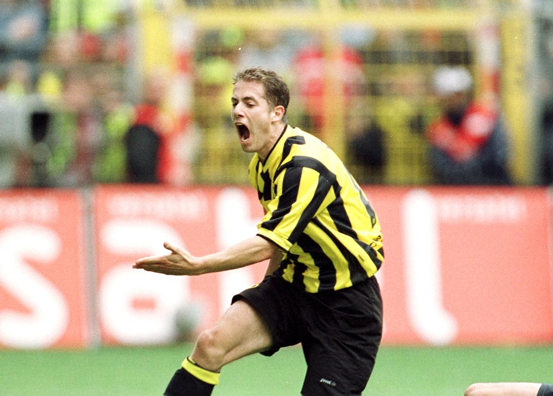 Was macht Lars Ricken heute? Junger Lars Ricken auf dem Fußballplatz