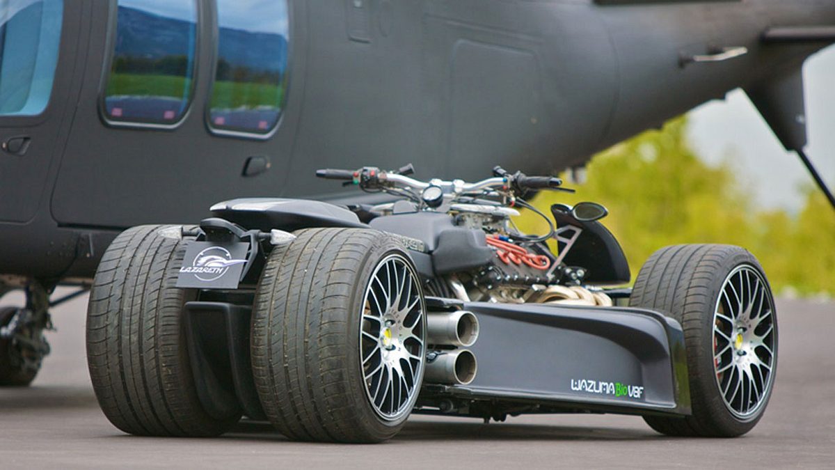 Lazareth Wazuma V8F: Extrem-Quad mit Ferrari-Motor