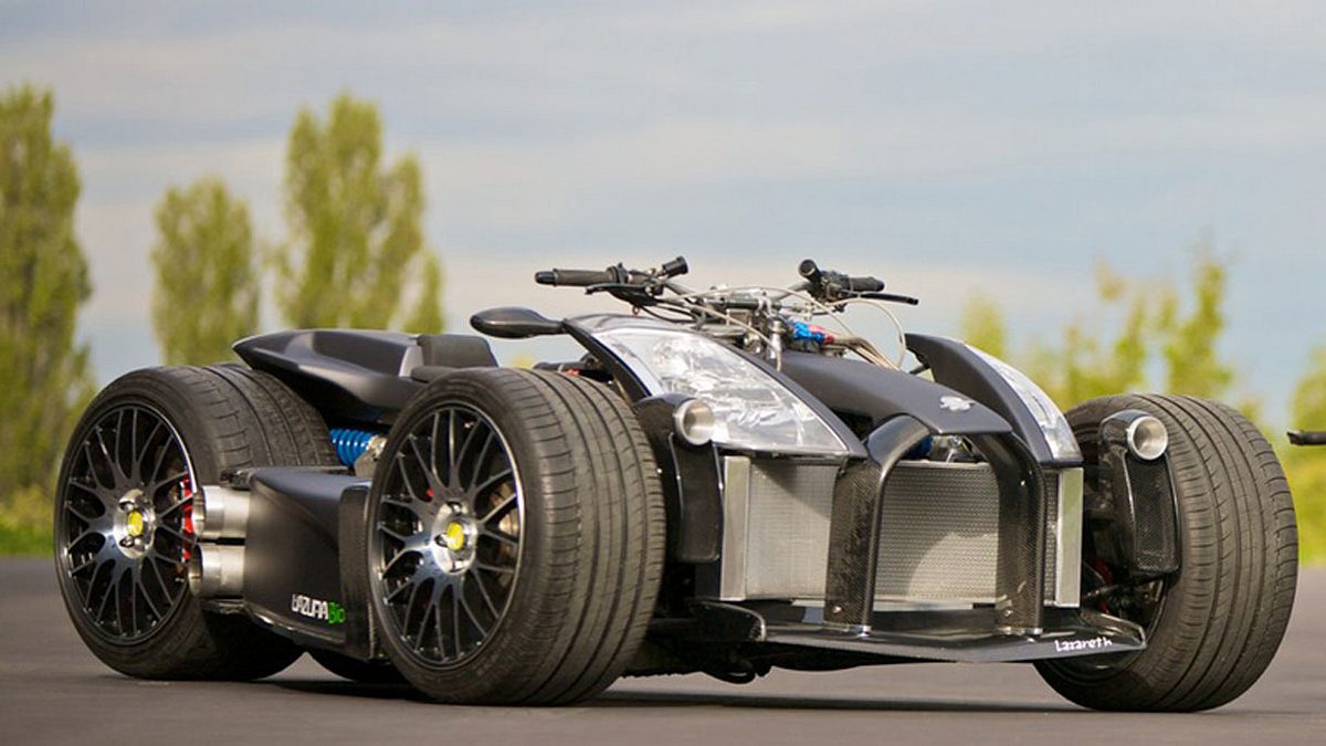 Lazareth Wazuma V8F: Extrem-Quad mit Ferrari-Motor