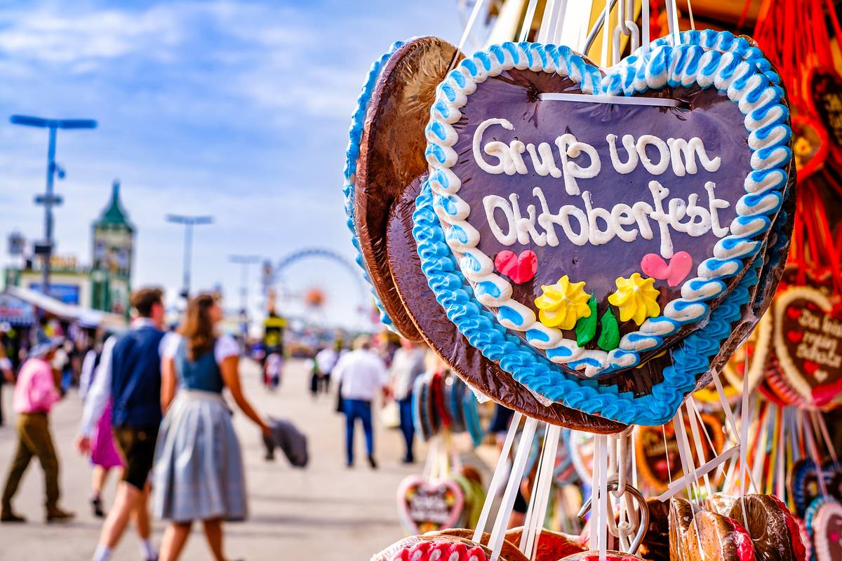 Lebkuchenherz auf der Wiesn