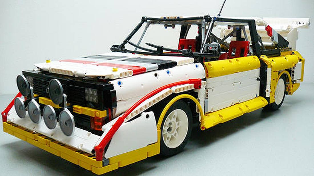 Audi Sport Quattro: Mann baut Kult-Auto aus LEGO nach
