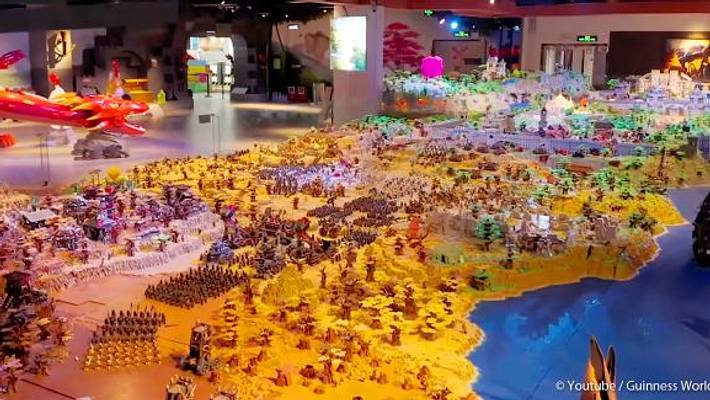 Lego-Mittelerde - Foto: Youtube / Guinness World Records