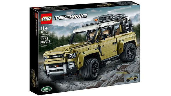 Lego-Box des Land Rover Defender - Foto: Lego