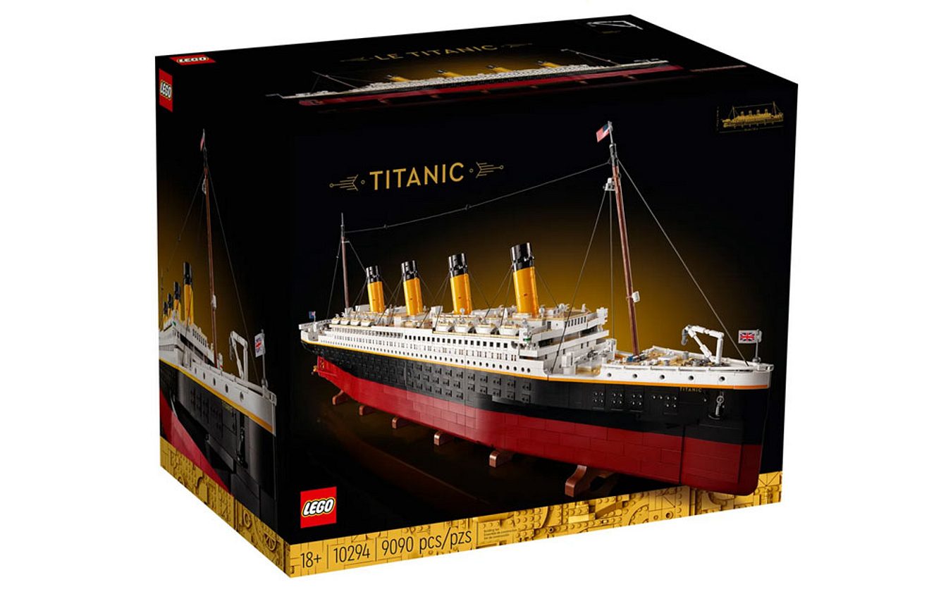 Lego-Titanic Die Titanic als Lego-Bausatz