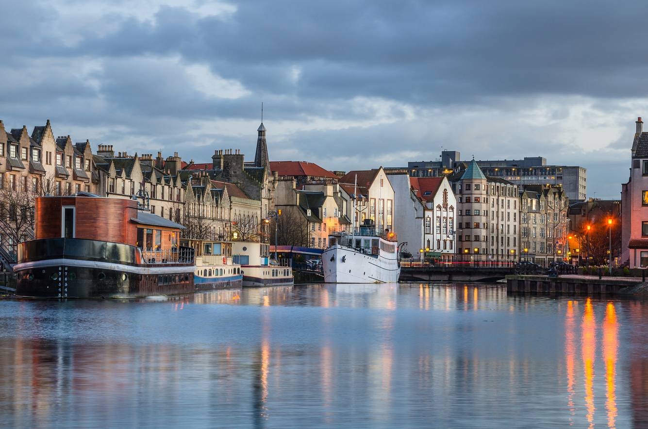 Leith - Hafenviertel von Edinburgh Leith - Hafenviertel von Edinburgh