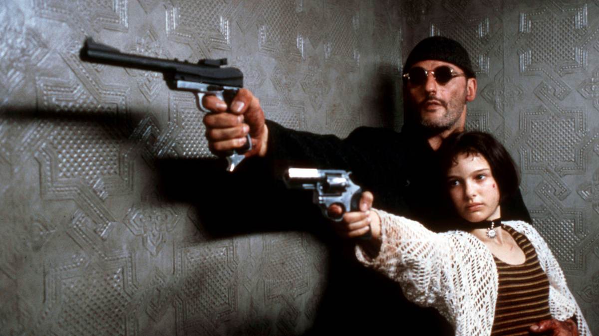 Jean Reno und Natalie Portman in Léon, der Profi